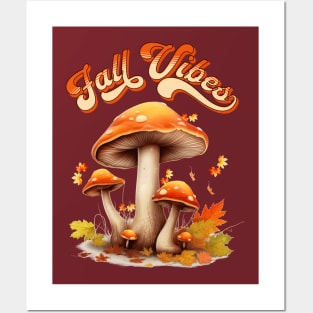 Fall Vibes Autumn Fall Lover Posters and Art